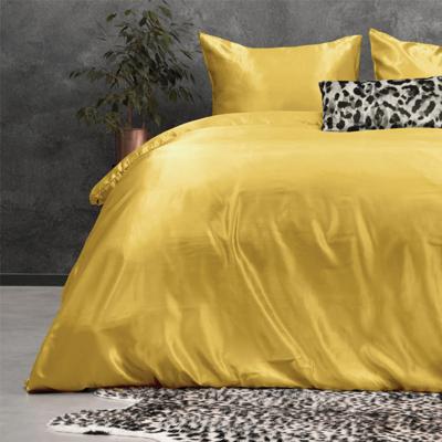 Dekbedovertrek Beauty Skin Care Effen 140x200 Cm Goud Sleeptime - Dekbed-Discounter.nl