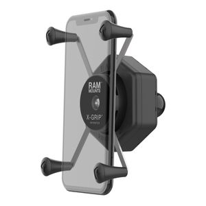RAM Mount X-Grip® Grote Telefoonhouder met Bal & Vibe-Safe™ Adapter-Keuze montage