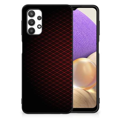 Samsung Galaxy A32 5G Back Case Geruit Rood