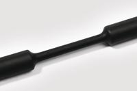 HellermannTyton 319-00150 Krimpkous zonder lijm Zwart 1.50 mm 0.50 mm Krimpverhouding:3:1 1 m