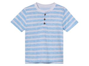 lupilu Kinder T-shirt (Wit/blauw, 98/104)