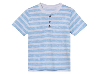 lupilu Kinder T-shirt (Wit/blauw, 122/128)