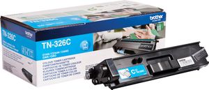 Brother toner, 3.500 pagina&apos;s, OEM TN-326C, cyaan