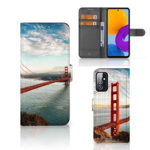 Samsung Galaxy M52 Flip Cover Golden Gate Bridge