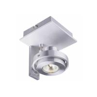 Artdelight 1-lichts opbouwspotMeist grijs - PL MEIST1-B ALU