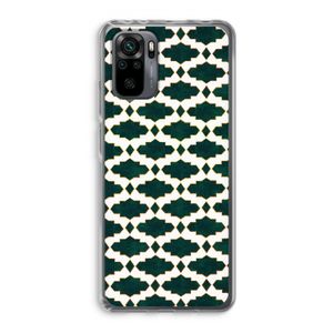 Moroccan tiles: Xiaomi Redmi Note 10 Pro Transparant Hoesje