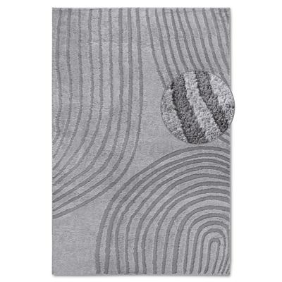Vloerkleed Pigment - Lichtgrijs maat: 280x200cm - materiaal: Polypropyleen - Dekbed-Discounter.nl