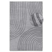 Vloerkleed Pigment - Lichtgrijs maat: 280x200cm - materiaal: Polypropyleen - Dekbed-Discounter.nl