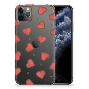 Apple iPhone 11 Pro Max TPU bumper Hearts