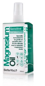 BetterYou Magnesium Oil Spray Original Sensitive 100 ML Aanbieding