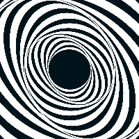 Zwart Wit hypothetisch Patroon vinyl tapijt