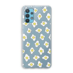 Spiegeleitjes: Samsung Galaxy A32 4G Transparant Hoesje