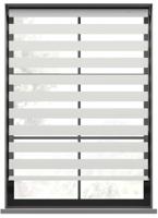 Duo Rolgordijn - Nobis wit