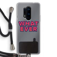 Whatever: OnePlus 8 Pro Transparant Hoesje met koord
