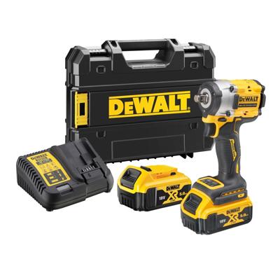 DeWALT DCF921P2T Accu Slagmoersleutel 1/2” 18V 5.0Ah in TSTAK