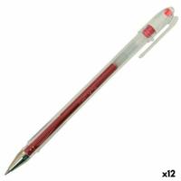 Pen Roller Pilot G-1 Rood 0,3 mm (12 Stuks)