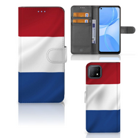 OPPO A73 5G Bookstyle Case Nederlandse Vlag