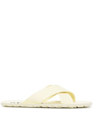 Senso claquettes Franky à brides croisées - Jaune