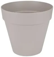 Elho loft urban bloempot rond 20 cm warm grey