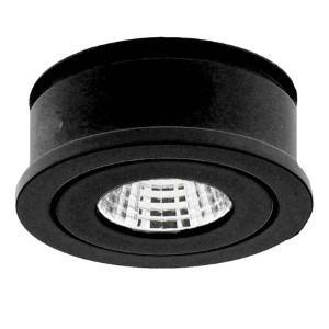 Klemko Verona COB LED-module warm wit 3000K 40gr ZWART - LED0811