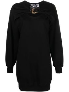 Versace Jeans Couture robe-sweat à boucle logo - Noir