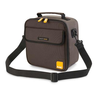 Lunchtrommel met accessoires Ibili 753455 Bruin Polyester 21 x 12 x 22 cm
