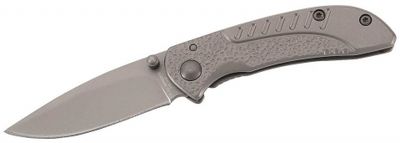 Herbertz zakmes 13,5 cm RVS/titanium grijs