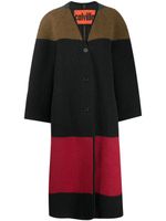 colville cardigan colour block - Marron