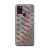 Bacon to my eggs #2: Samsung Galaxy A21s Transparant Hoesje