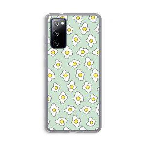 Spiegeleitjes: Samsung Galaxy S20 FE / S20 FE 5G Transparant Hoesje