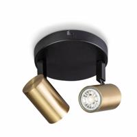 ETH Dubbele opbouwspotThe Common zwart met goud - 05-SP2337-3004