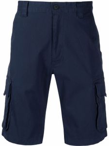 Tommy Hilfiger short à effet délavé - Bleu