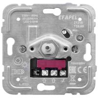 Efapel druk-/wissel dimmer voor dimbare ledlampen R,L 15-150W/VA / Led 3-50W