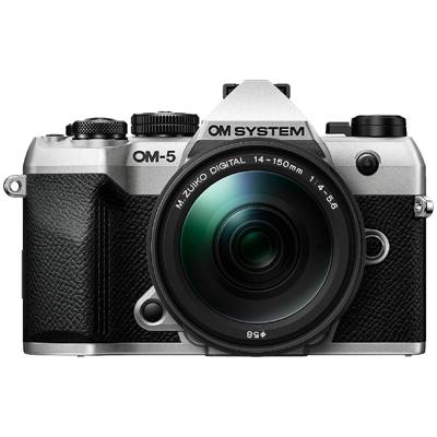 OM SYSTEM OM-5 II zilver + 14-150mm F/4.0-5.6 ED II
