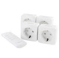 Enzo Basisset draadloos schakelen 4x ontvangers+ab - 6950020