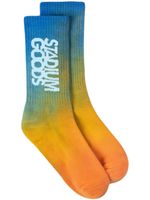 STADIUM GOODS® x Smalls Studio chaussettes 'Dusk Gradient' - Bleu