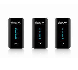 Boya 2.4 GHz Ultra-Compacte Microfoon Draadloos BY-XM6-S2