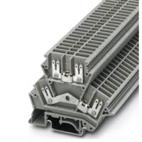 Phoenix Contact 2771133 Doorgangsserieklem 6.2 mm Kabelschoen 2.8 mm Grijs 50 stuk(s)