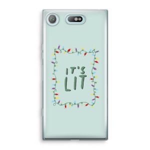 It's Lit: Sony Xperia XZ1 Compact Transparant Hoesje