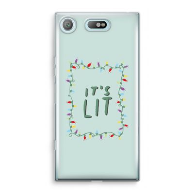It's Lit: Sony Xperia XZ1 Compact Transparant Hoesje