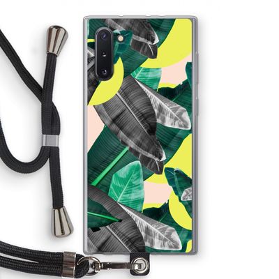 Fantasie jungle: Samsung Galaxy Note 10 Transparant Hoesje met koord