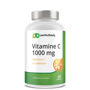 Perfectbody Vitamine C Tabletten (1000 Mg) - 90 Tabletten