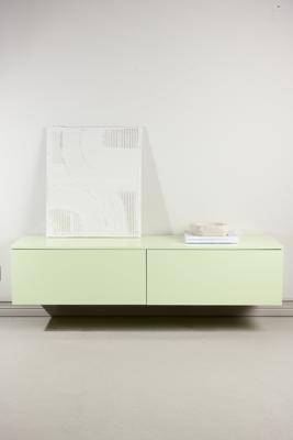 Nohr Zwevend TV-meubel 'Ericka' MDF, 160cm, kleur Groen