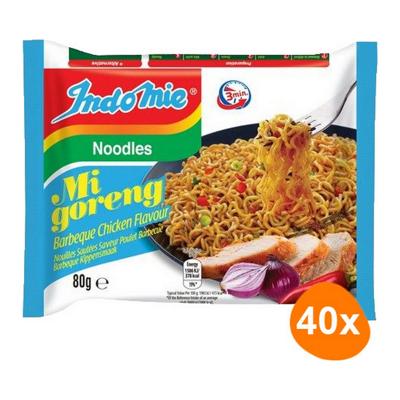 Indomie - Instant Noedels Mi Goreng Barbeque Chicken - 40 zakjes