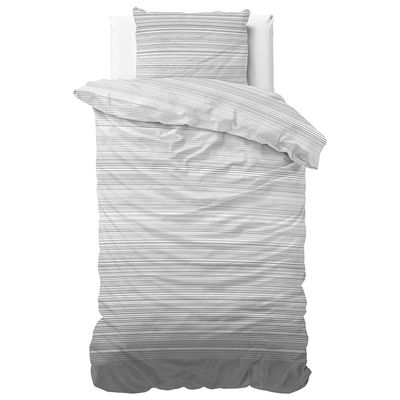 Primaviera Deluxe Denver - Grijs 1-persoons (140 x 200/260 cm + 1 kussensloop) Dekbedovertrek Primaviera Deluxe Denver - Grijs 1-persoons (140 x 200/260 cm + 1 kussensloop) Dekbedovertrek