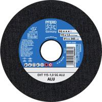 PFERD TOOLS EHT 115-1,0 SG ALU 61340415 Doorslijpschijf recht 115 mm 25 stuk(s) Aluminium, Non-ferrometaal