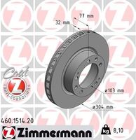 Remschijf Coat Z 460151420
