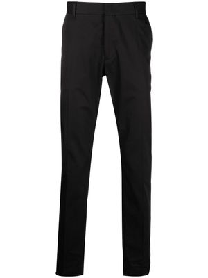 Emporio Armani pantalon chino en coton stretch - Noir