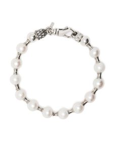 Emanuele Bicocchi bracelet en chaîne à perles - Blanc