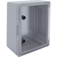 Lege Groepenkast - 400x300x195mm - Velvalux Panoboxpro - Transparant Deksel - Installatiekast - Kunststofkast - Waterdicht IP65